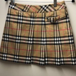 Burberry skirt, Burberry check.  Size 4.